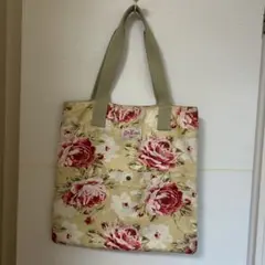 キャスキッドソン花柄トートバッグ