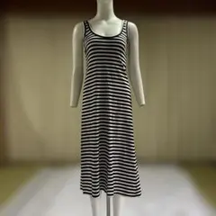 GLAD NEWS ボーダー柄 ロングワンピース