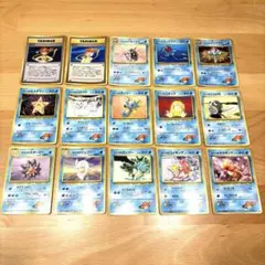 ポケモンカード 旧裏面 カスミ関連カード 8枚セット - メルカリ