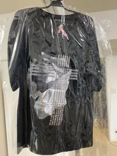 ARMANI フロントプリント付Tシャツ