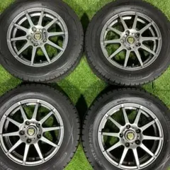 ミニバン15インチアルミ4本セット5穴195/65R15管理0003