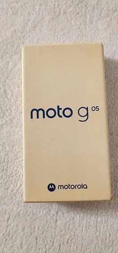 【新品未使用】moto g 05 128GB ミスティーブルー