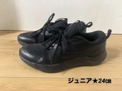 Nike ブラック スニーカー★24㎝★美品