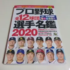 プロ野球全12球団選手名鑑2020 貴重資料送料込み