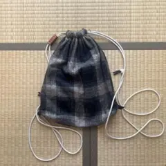 新品未使用☆vakt. Knapsack/BROWN×NAVY ナップサック - メルカリ