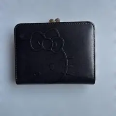 Hello Kitty 二つ折り財布 黒　1997年製