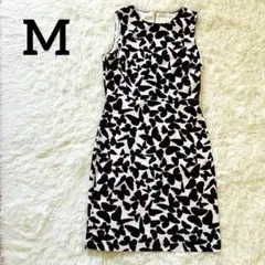 kate spade 蝶柄　バタフライ　ノースリーブ　ワンピース M
