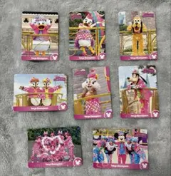ディズニー ミニーのファンダーランド コレクションカード 8枚セット