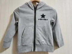 kidsB グレー パーカー 120サイズ