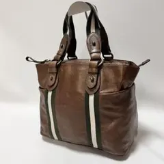 希少 バリー トレインスポッティング トートバック ブラウン