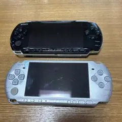 【ジャンク】SONY PSP 3000 ブラック　シルバー　セット