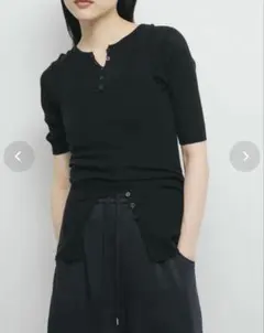 KBF フロントボタンレイヤードニットのサムネイル