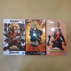 新品未開封ヒロアカ 爆豪勝己 フィギュア ３体まとめ売り