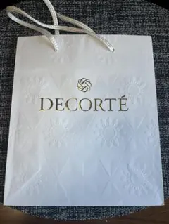 DECORTÉ ショップ袋 ホワイト