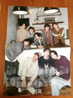 Snow Man 2025年オフィシャルカレンダー　A3サイズ