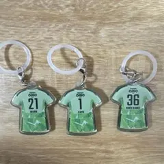 横浜F・マリノス GKユニフォーム型　マルチチャーム 3点セット