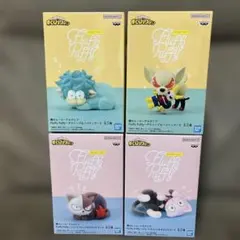 僕のヒーローアカデミア　Fluffy Puffy フィギュア　4種セット