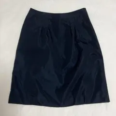 ⭐︎新品未使用⭐︎ en recre アンレクレ 紺 膝丈スカートのサムネイル
