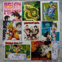 ドラゴンボール 一番くじ I賞 クリアポスター 8種