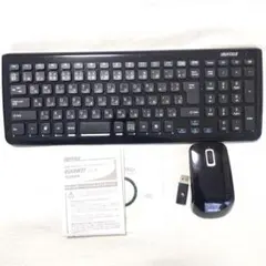 BUFFALO　バッファロー　無線キーボード＆マウスセット　BSKBW07