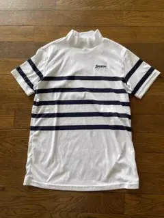 Srixon ストライプ ハイネックシャツ M
