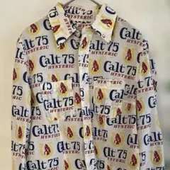 Hysteric Glamour Calt75 ロゴ 長袖ミリタリーシャツのサムネイル