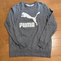 PUMA プーマ クルーネック スウェット グレー ASIA XXLトレーナー