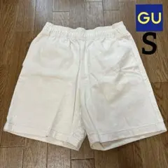 GU アイボリー シェフ ショートパンツ Sサイズ