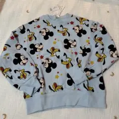 バースデイ　ミッキー　プルート　スウェット　トレーナー　130センチ