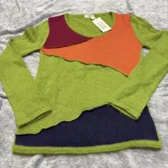 土日限定3880円LUCIANO SOPRANI　モヘアニットセーターイタリア製