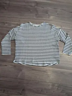 devirock ストライプ 長袖カットソー 140cm
