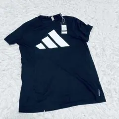 新品未使用　adidas ランニングTシャツ ブラック Lサイズ