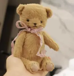表情がかわいいくまさん テディベア アーティストベア 海外作家様