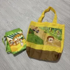パンどろぼう パンやさん専用 エコバッグ ベージュ 紙袋サイズ - メルカリ