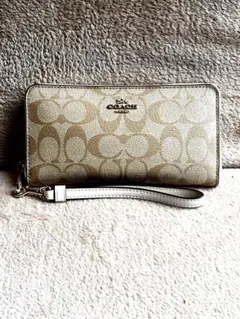 COACHブラウン 長財布