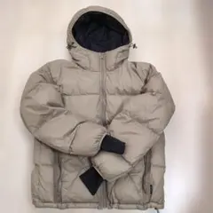 GU×UNDERCOVER パデットキルトブルゾン ダウン　ベージュ　S