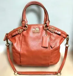 コーチ(COACH)マディソン レザー2WAYバッグ(トートバッグ＆ショルダー)