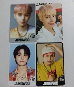 NCT127 ジョンウWALK MD特典トレカ　ランダムトレカ4枚セット