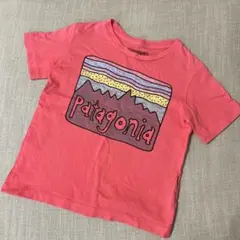 パタゴニア　2T ピンク　半袖Tシャツのサムネイル