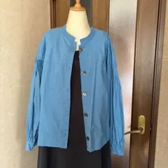 マカフィー トゥモローランド 24SS コットンブロード コクーンシャツ M マカフィー トゥモローランド 24SS コットンブロード コクーンシャツ M