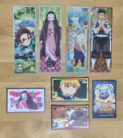 鬼滅の刃 ステッカー 8点セット