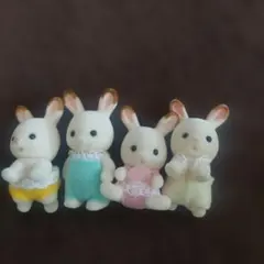 シルバニアファミリー　うさぎの赤ちゃんまとめ売り