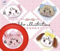 Mikko illustrations ぬいぐるみまえがみクリップ キャミー
