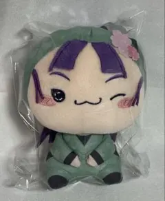 フリューくじ　忍たま乱太郎　ふんわり桜もちぴこの段　もちぴこぬいぐるみ賞