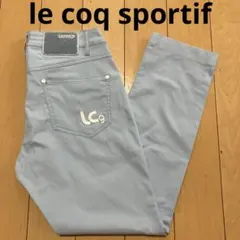 le coq sportif ルコックスポルティフ　パンツ　水色　サイズ7のサムネイル