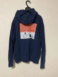 【早い物勝ち】ユニクロ UT パーカー スヌーピー Mサイズ ネイビー