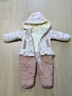 さいちゃん様用 nicorito フラワープリント ジャンプスーツ 90サイズ