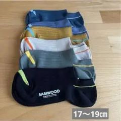 【新品】キッズ ショートソックス 5足セット 靴下 17～19㎝ おしゃれ 男女