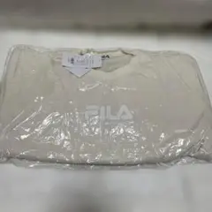 新品 FILA 裏ボア スウェット L オフホワイト キナリ