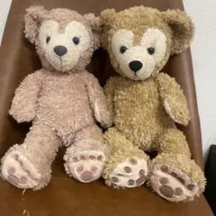 ダッフィ&シェリーメイ　ぬいぐるみ